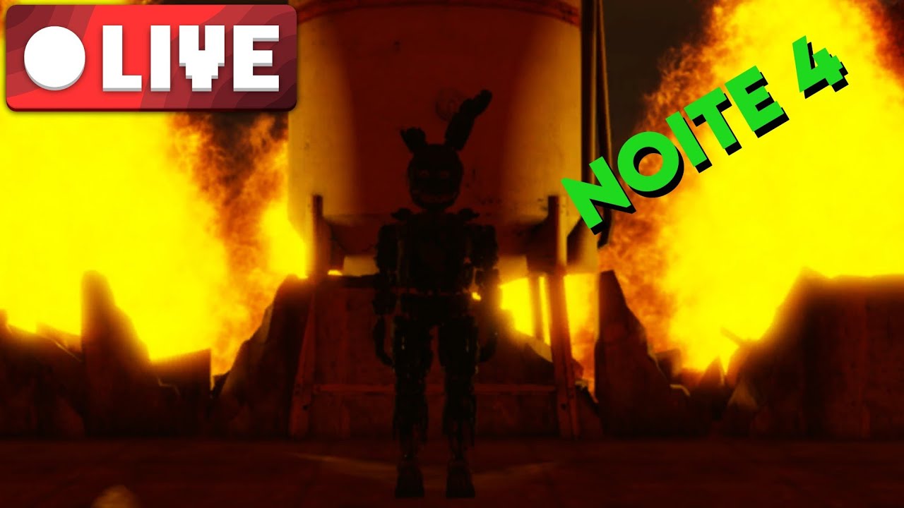 🥀TENTANDO PASSAR ESSA NOITE 4 DO FNAF 3😭