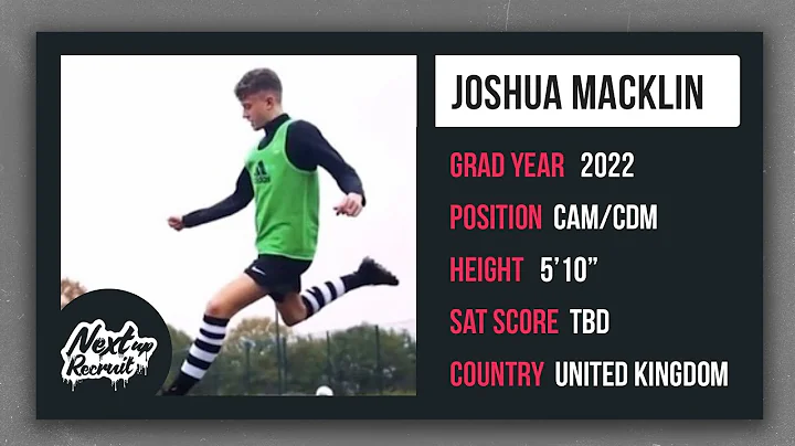 Joshua Macklin | 5'10 CAM/CDM | Class Of 2022