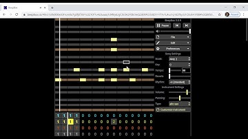 I made music for the first time in BeepBox in about 5 minutes