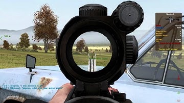 DayZ Epoch- The Return- Part 39- KSVK Bandits! (HumVee Glitch)