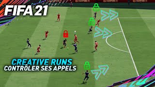 TUTO FIFA 21 - CONTRÔLER SES APPELS (Creative Runs) FR