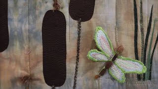 Dragonfly: Thread &amp; Sea Glass