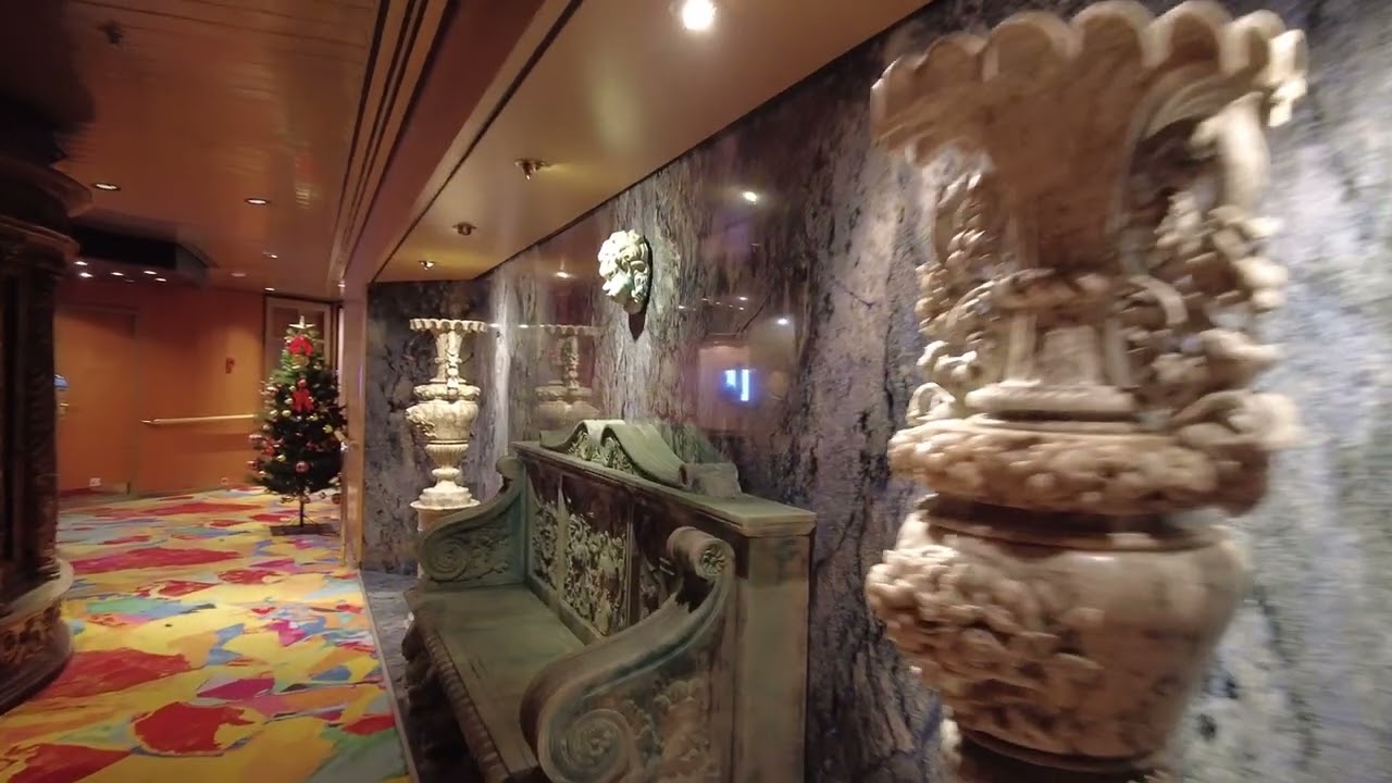 Colours & Tastes Art Gallery Auditorium Deck 4 BOREALIS Dec 2021