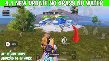 BGMI 4.1 NO GRASS CONFIG FILE | NO GRASS CONFIG BGMI 4.1 | BGMI 4.1 NO GRASS [ 100% Safe No Ban ]