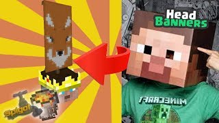 Minecraft Plugin Tutorial: HeadBanners - Fully customizable!