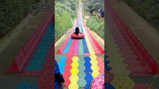 Craziest Rainbow Slide In The World- El Salvador Would You Go On This?