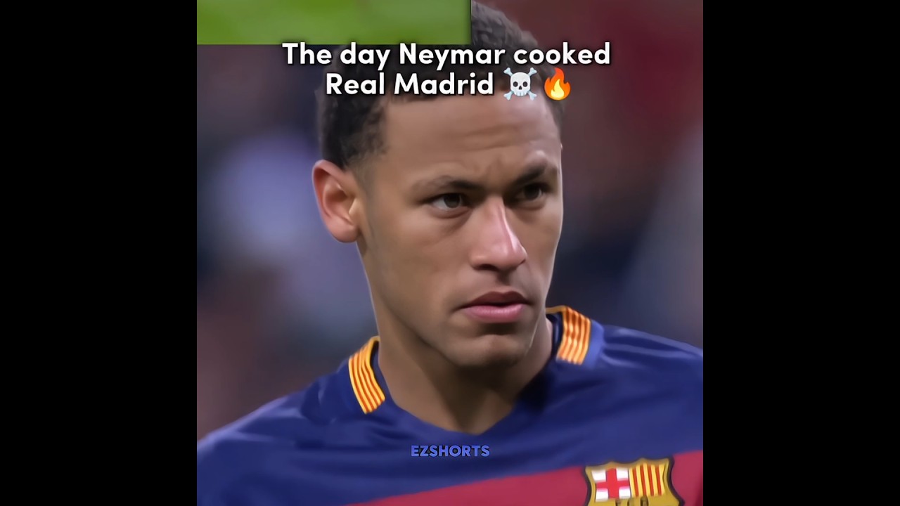Neymar vs Real Madrid ☠️🔥