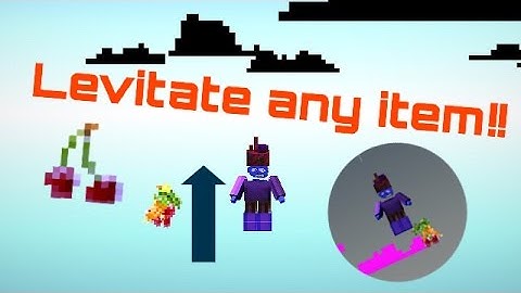Blockheads LEVITATE items and make them follow you!!!