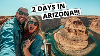 Arizona: Page, AZ + The Grand Canyon | Horseshoe Bend, Lake Powell, Vermilion Cliffs  Travel Vlog