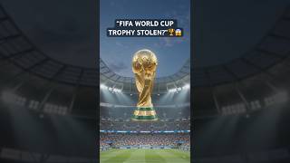 ⚽️FIFA WORLD CUP Trophy Stolen? 🏆😱 Messi vs Ronaldo#shorts #fifaworldcup2026 #football #didyouknow