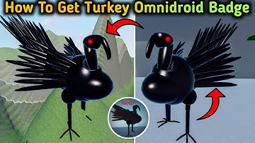 How To Get Turkey Omnidroid Badge Morph In Omnidroid Models New Update | Thanksgiving 