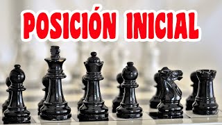 How are the chess pieces placed ✅ Initial position on the board