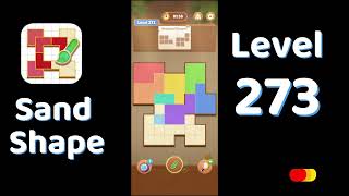 Sand Shape Level 273 Gameplay Walkthrough | Go Answer