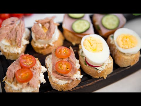 6 Вкусных и Полезных БУТЕРБРОДОВ - Быстрый и полезный ПП ПЕРЕКУС