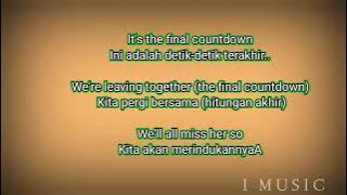 The final countdown Europe lyrics terjemahan
