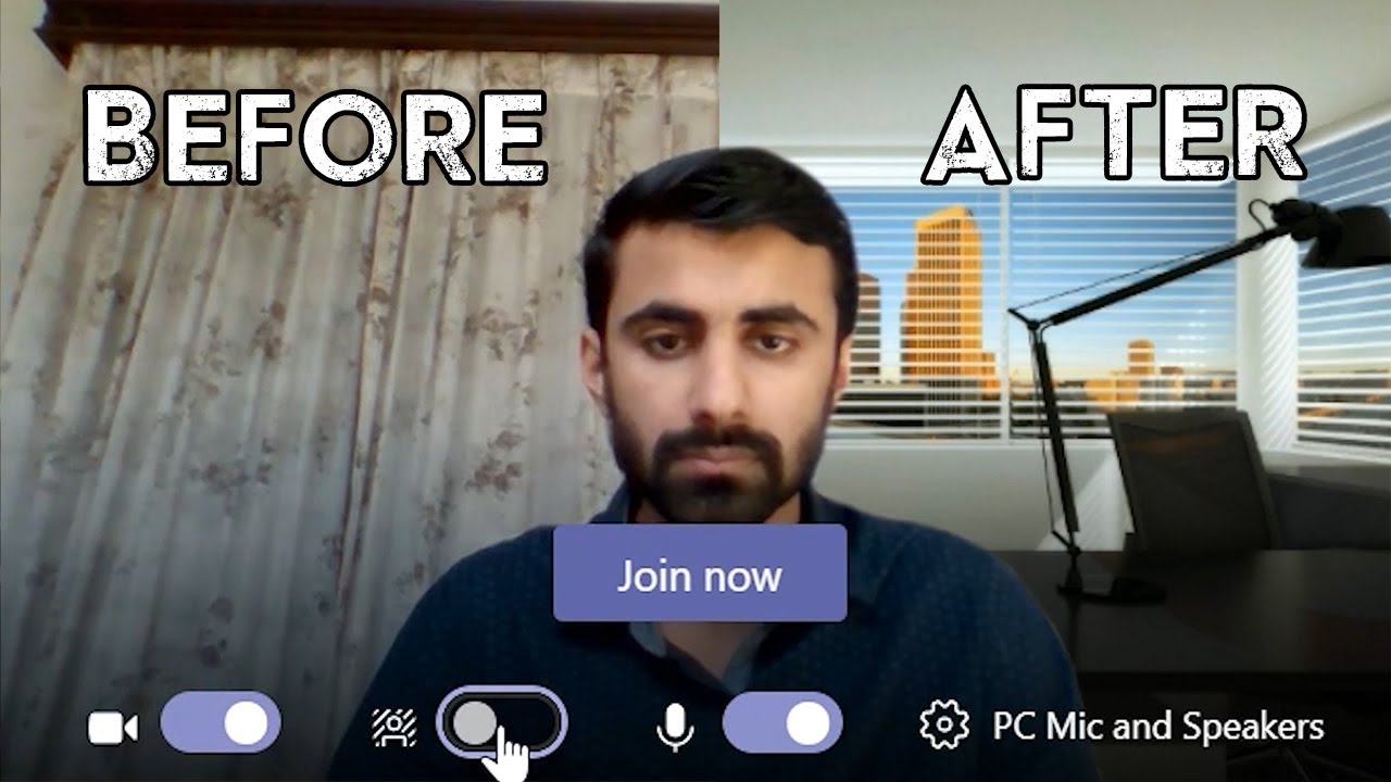 How to set custom video background in Microsoft Teams Warraich Labs