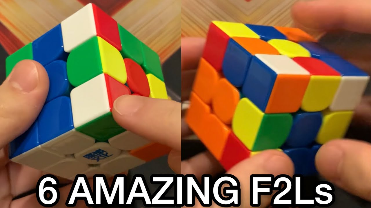 ТОП-6 трюков F2L, которые вы должны знать