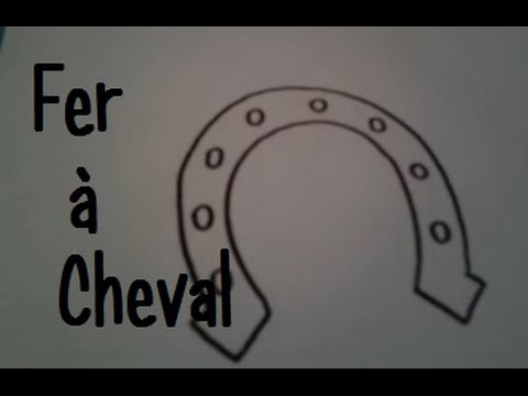 Vidéo: Comment Dessiner Un Fer à Cheval