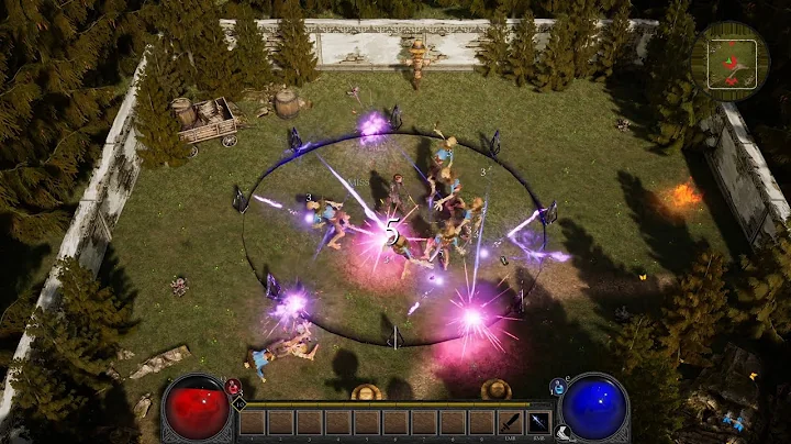 Unreal Engine Top Down RPG 'Diablo' Template: Arrow Storm Cage