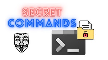 SECRET COMMANDS ONLY HACKERS KNOW (On Powershell)