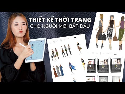 #1 Thiết kế thời trang cho người mới bắt đầu siêu đơn giản bằng APP điện thoại | From Sue Mới Nhất