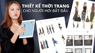 Phần mềm app vẽ thiết kế thời trang trên ipad cho các nhà thiết kế trẻ