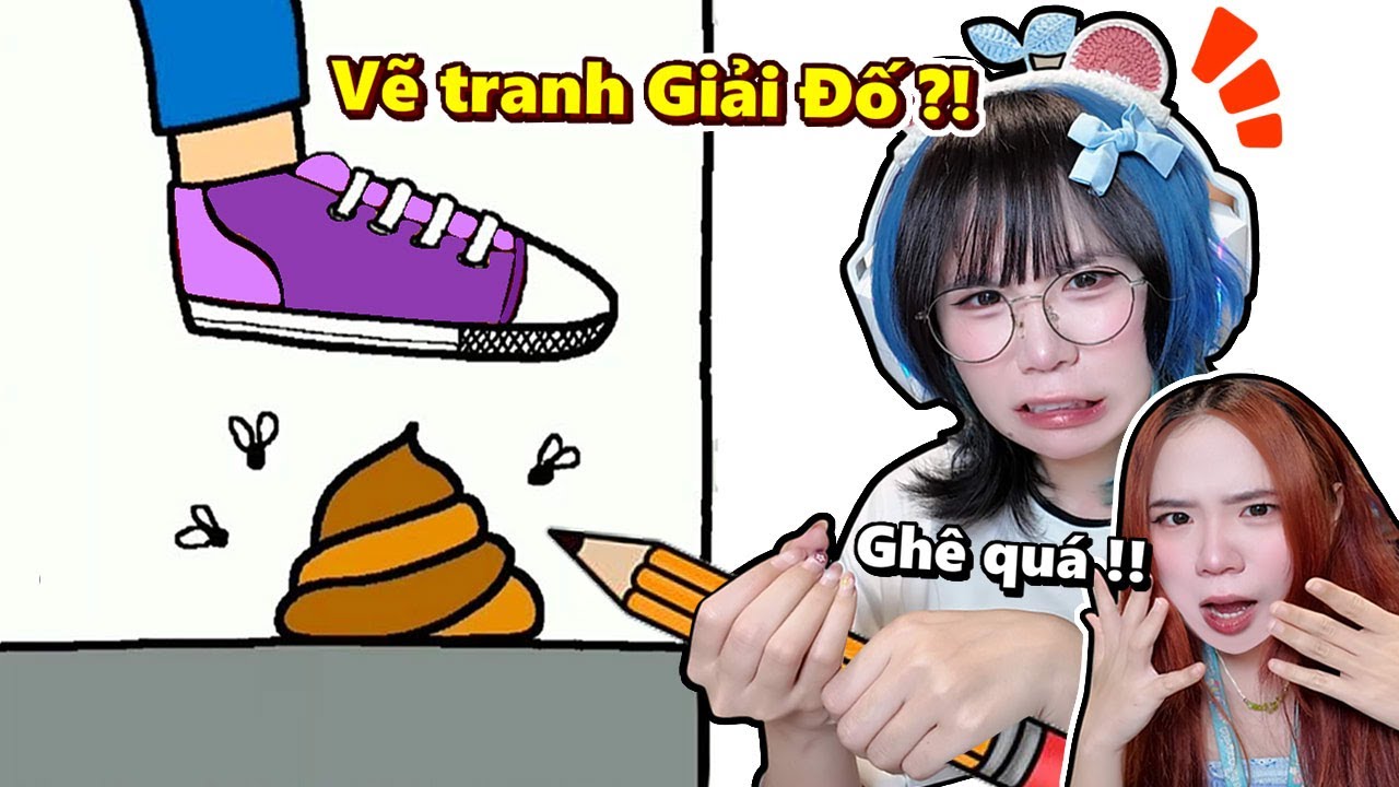 Simmy và Sammy BAY NÃO Khi Chơi Vẽ Tranh Giải Đố XÀM ️🎨⁉️