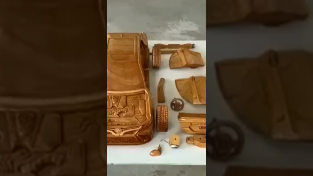 Wood Carving - 2023 TOYOTA CAMRY - Woodworking Art 