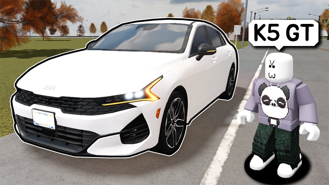 [로블록스] 렌셀러 카운티!! K5 GT를 타봤어요! 손세차도 했어요! Rensselaer County