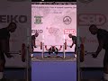 World Junior Bench Press Classic with 155.5 kg by Mateo Lepine CAN in 59kg class