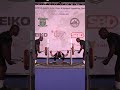 World Junior Bench Press Classic with 155.5 kg by Mateo Lepine CAN in 59kg class