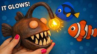 Create Your OWN Anglerfish from Finding Nemo! 🐟✨