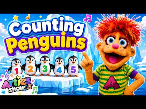 Counting Penguins - Kids Song - Artie's Show