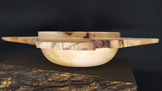 Crafting a Figured Chestnut Mystery Bowl  woodturning project