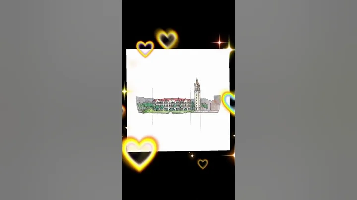 The hand-drawn pictures of libraries from different ZJU campuses.