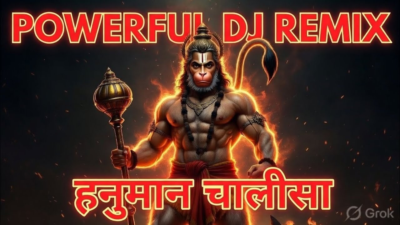 POWERFUL DJ REMIX | हनुमान चालीसा | Bajrangbali Bhakti DJ Song 🔥