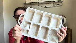 EASY to use + pop out silicone and metal mini loaf pan!
