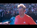 Alejandro Davidovich Fokina On-Court Interview | Australian Open 2026 Second Round