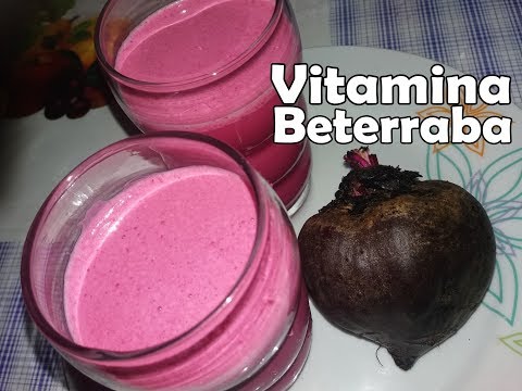 RECEITINHAS DA DÊ: Vitamina de Beterraba com Leite | Rica em Nutrientes by Eder Eudes