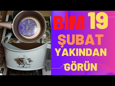 BİM 19 ŞUBAT 2021 | CANLI TEK TEK | BİM AKTÜEL | BİM HAFTAYA CUMA