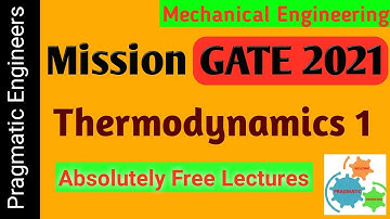 Mission GATE 2021 | Thermodynamics-1