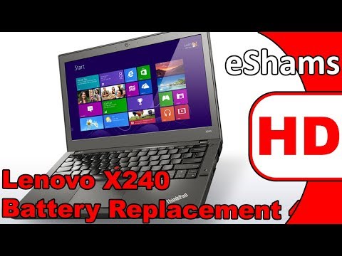 Lenovo ThinkPad X240 Battery Replacement 45N1108