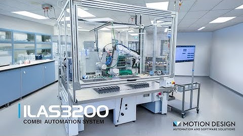 ILAS3200 Sample Handling Robot for Milk Testing Laboratories | Motion Design Automation