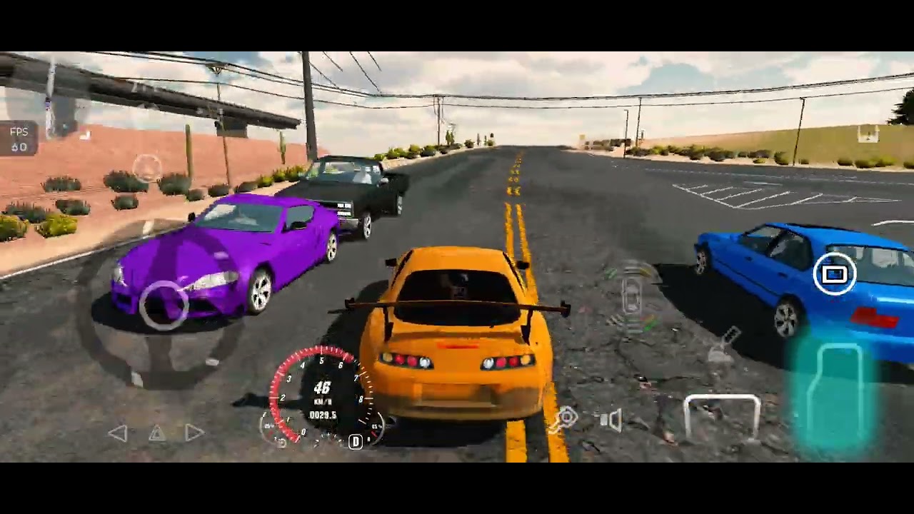 Supra mk test car parking 