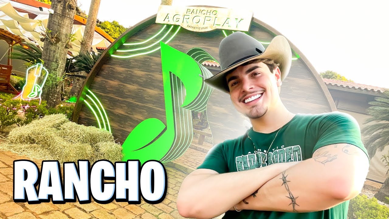 MOSTREI TUDO NO RANCHO DA AGROPLAY EM BARRETOS😱