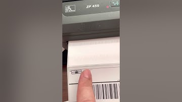 How to make ZP 450 dpi thermal label printer darker