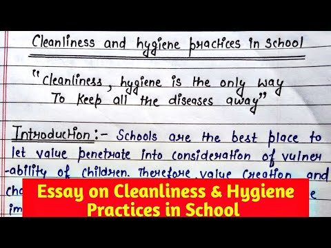 essay on hygiene practices