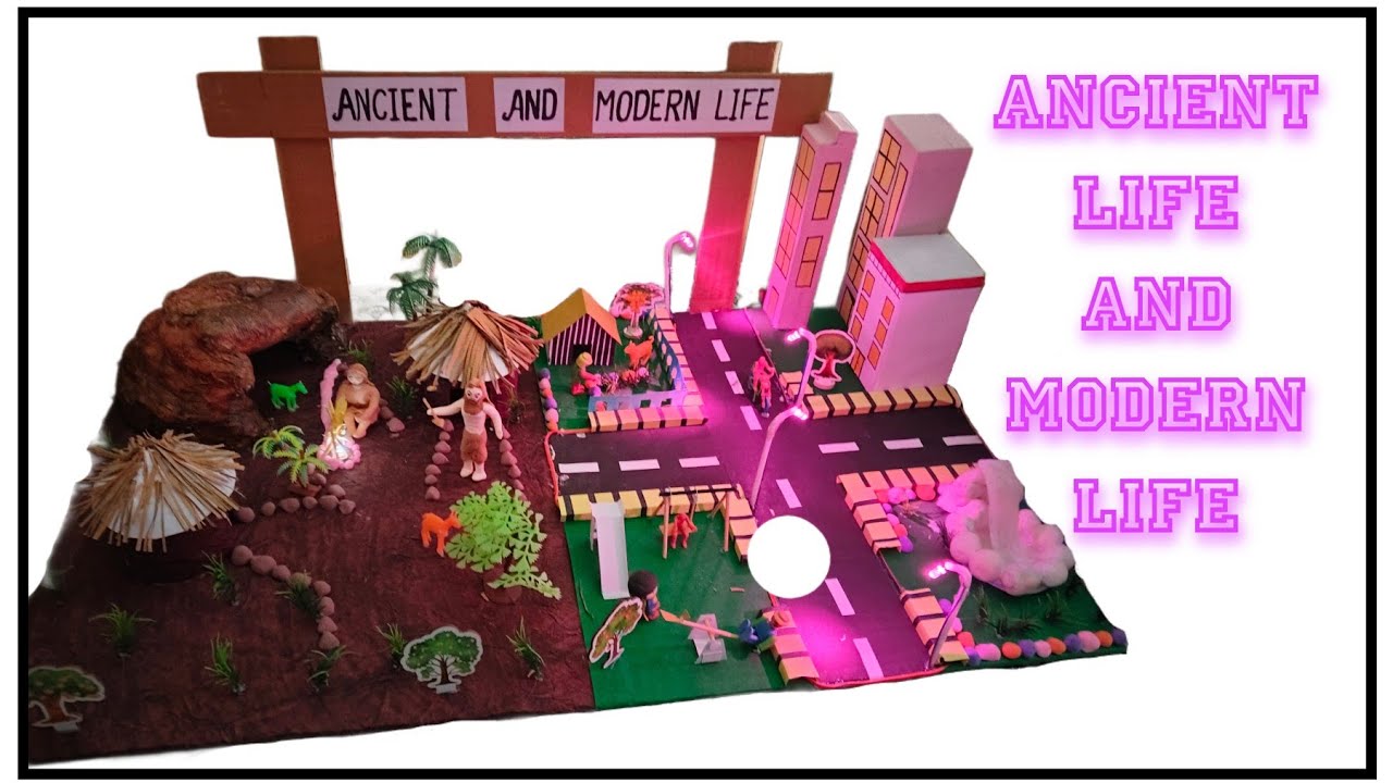 Ancient And Modern Life Model 