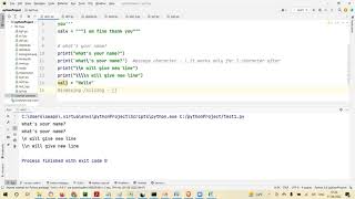 Python String Part 1   11AUG 2022