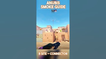 CS2 CONNECTOR SMOKE FOR ANUBIS! 🤩